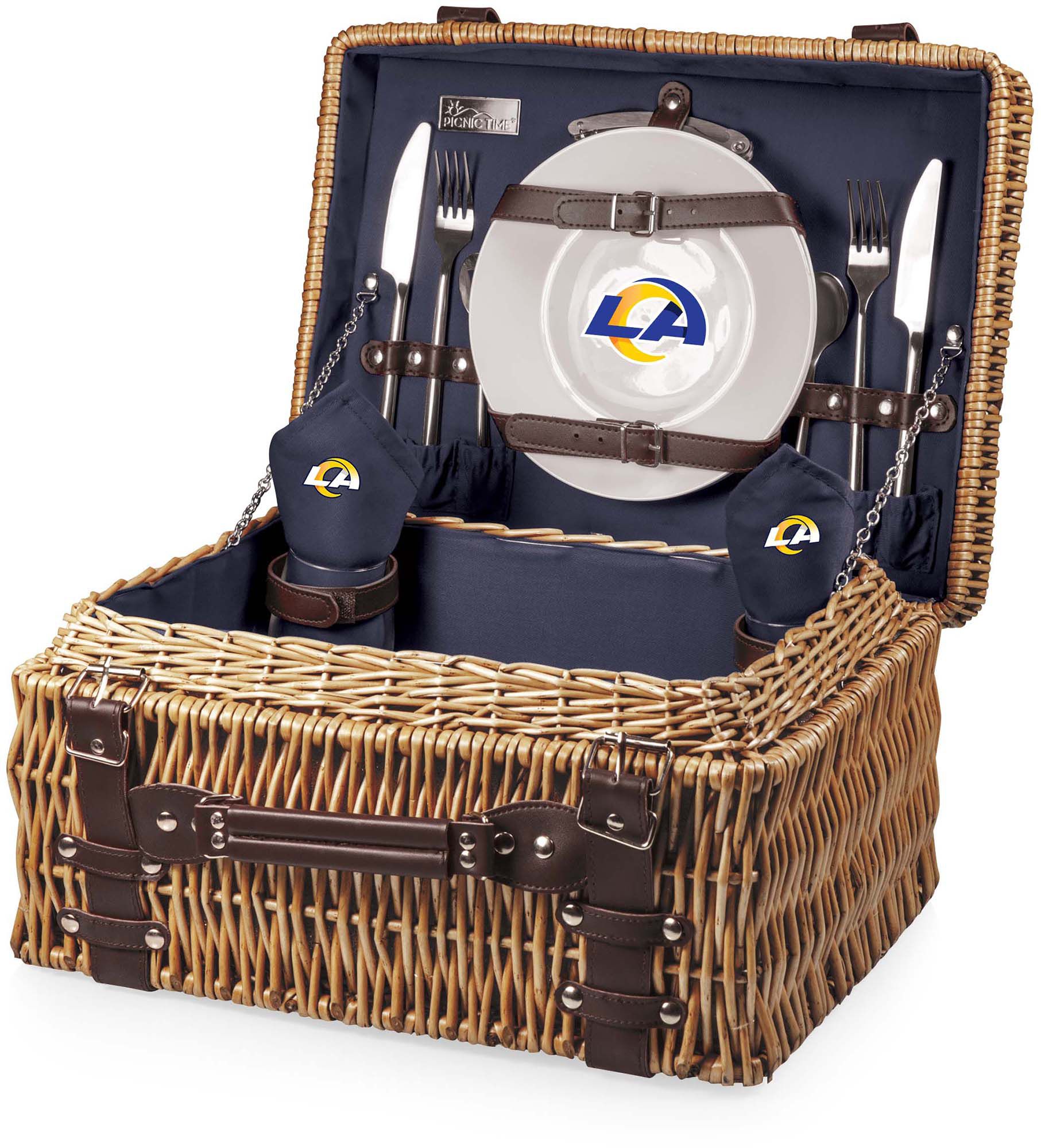 Picnic Time Los Angeles Rams Navy Champion Picnic Basket product image