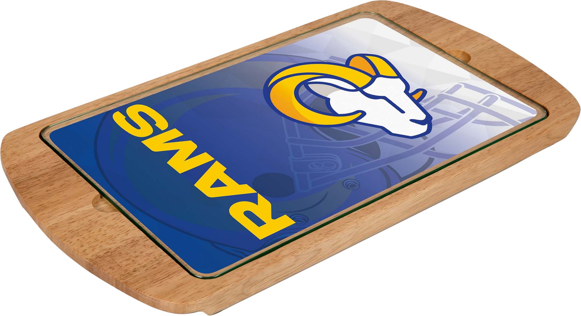 Picnic Time Los Angeles Rams Billboard Glass Top Serving Tray product image