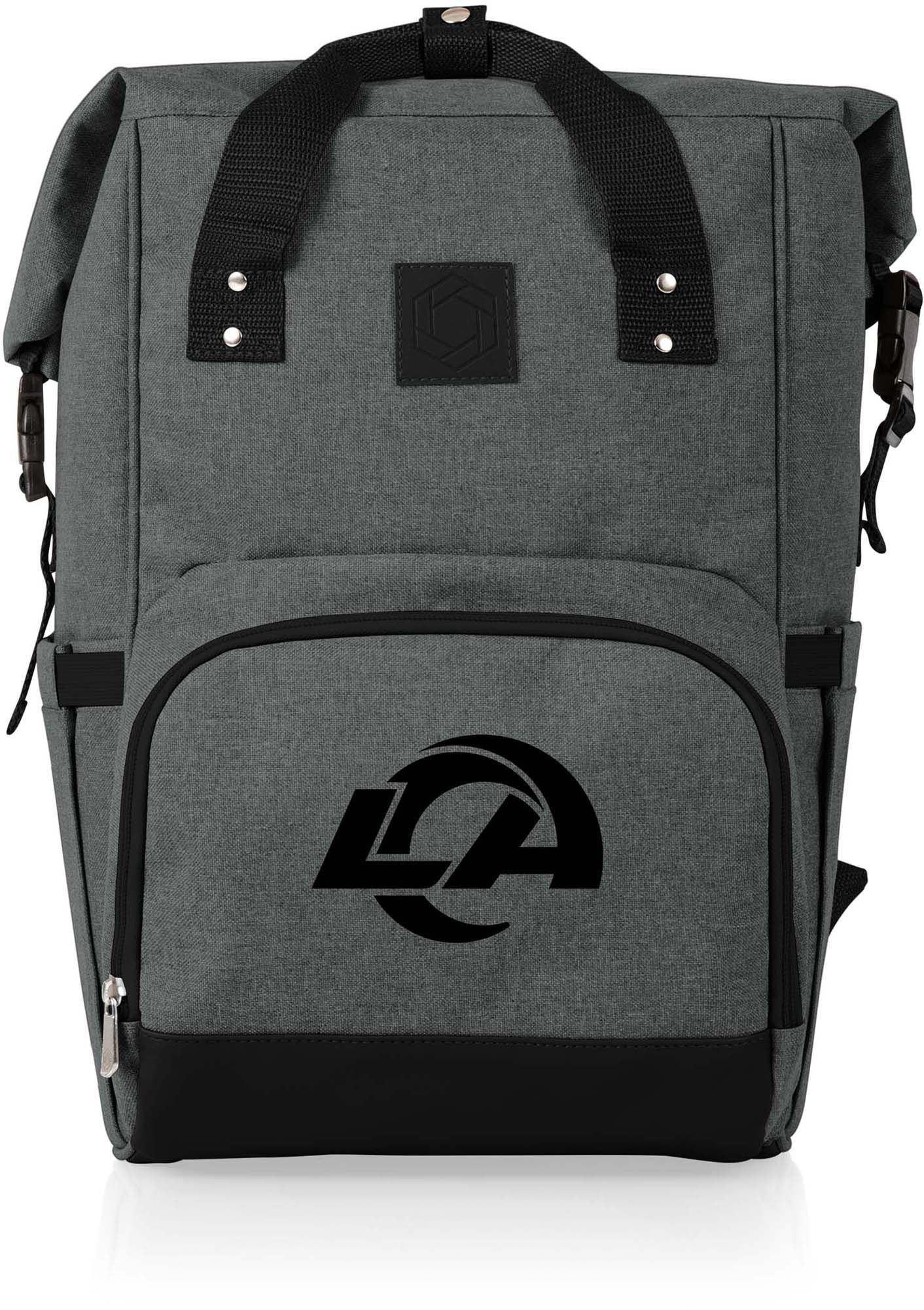 Picnic Time Los Angeles Rams OTG Roll-Top Cooler Backpack product image