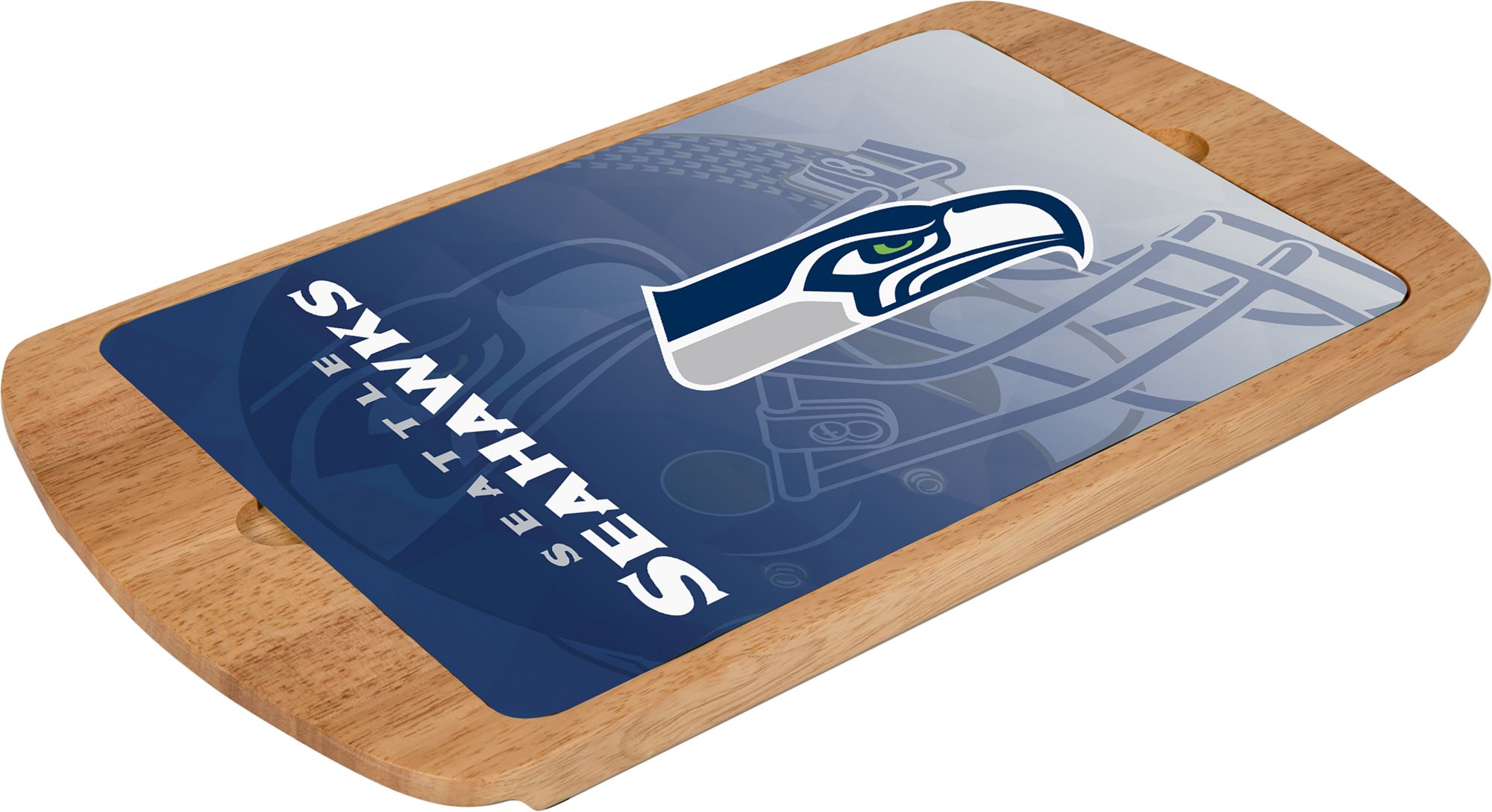 Picnic Time Seattle Seahawks Billboard Glass Top Serving Tray product image