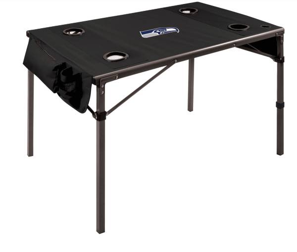 Picnic Time Seattle Seahawks Portable Travel Folding Table 