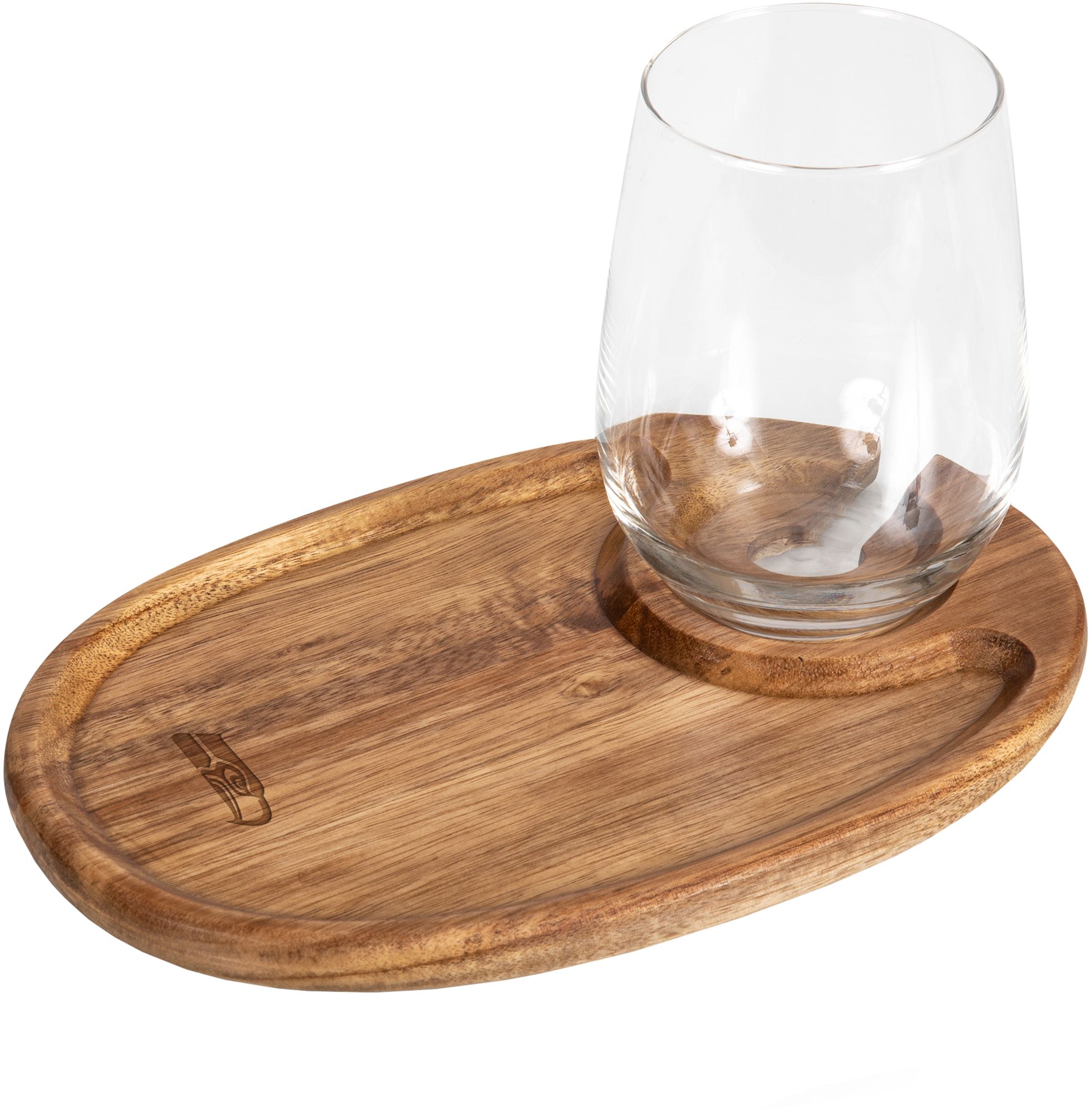 Picnic Time Seattle Seahawks Wine Appetizer Plate Set Of 4 product image