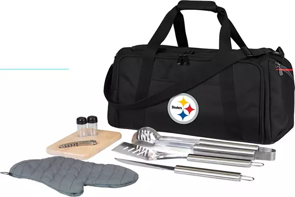 Picnic Time Pittsburgh Steelers Grill Set and Cooler BBQ Kit