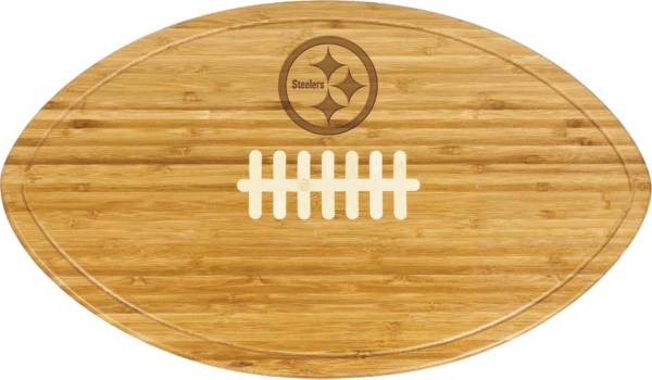 Picnic Time Pittsburgh Steelers Football Shaped Cutting Board product image