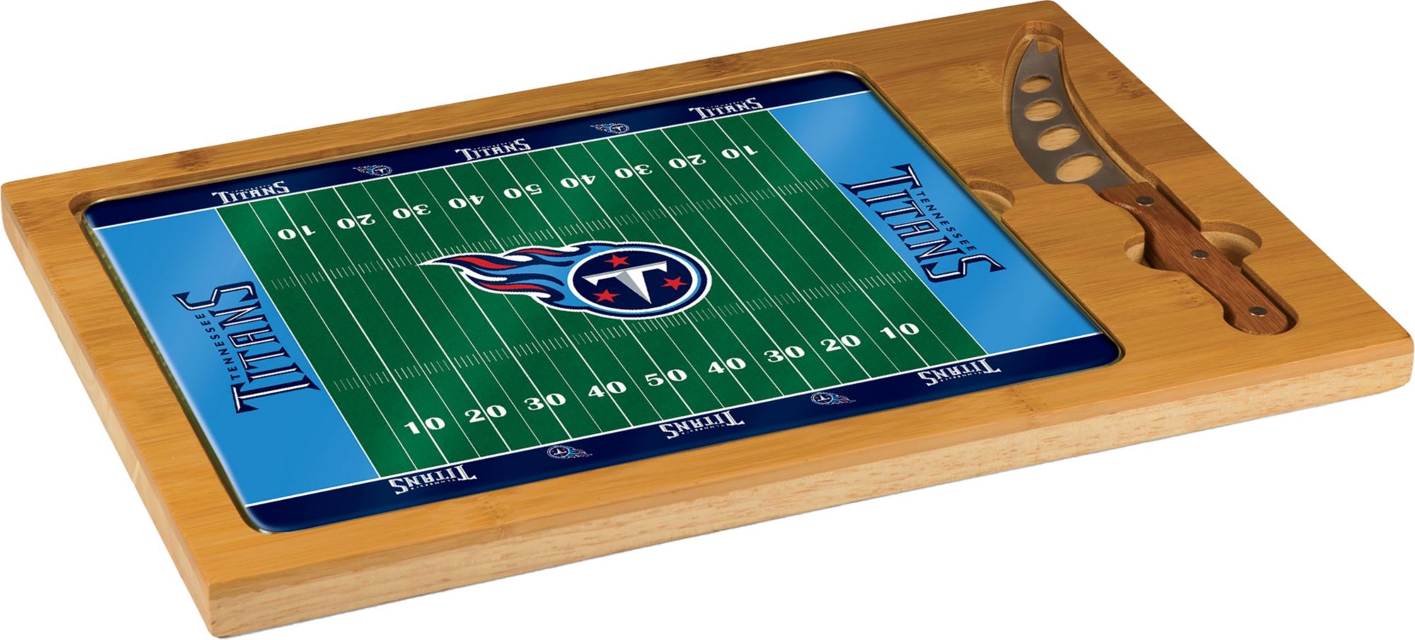 Picnic Time Tennessee Titans Glass Top Cutting Board Set product image
