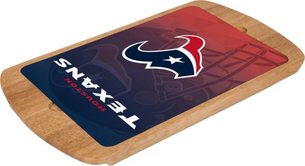 Picnic Time Houston Texans Billboard Glass Top Serving Tray product image