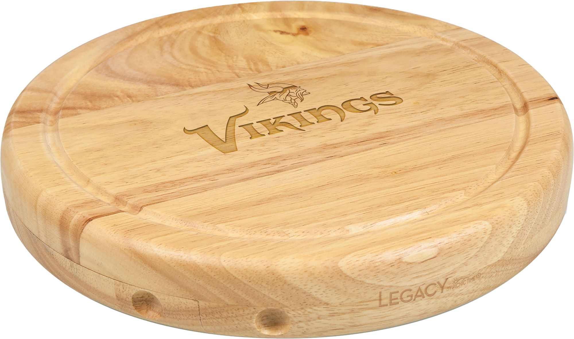 Picnic Time Minnesota Vikings Circo Cheese Board and Knives