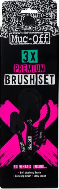 3x Premium Brush Set