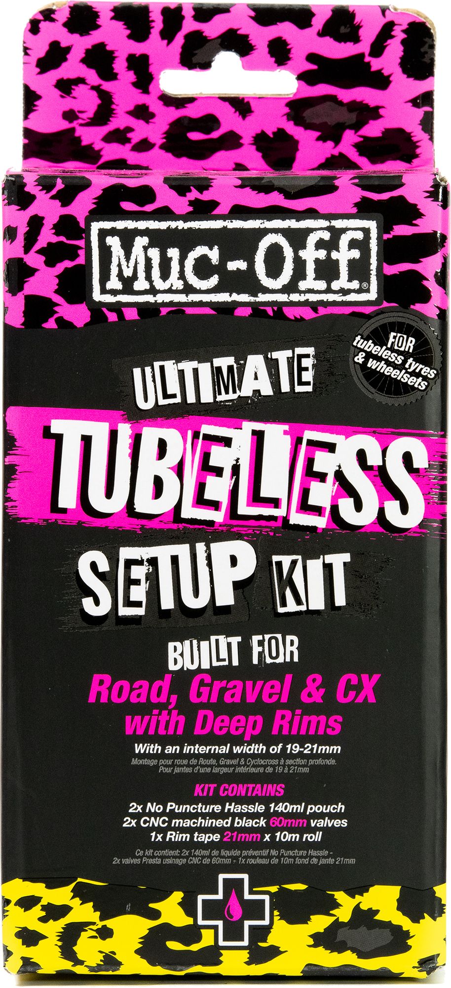 Muc-Off Ultimate Tubeless Setup Kit- Road 60mm