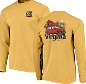Image One Men's Virginia Jeep Graphic Long Sleeve Shirt product image