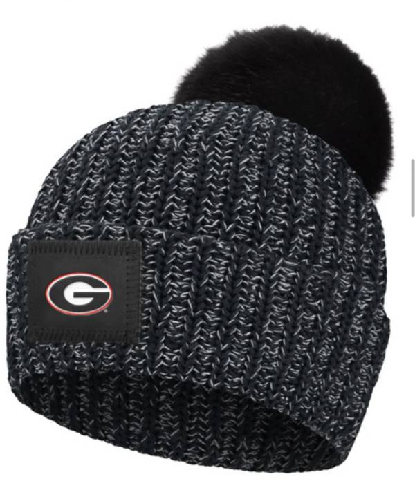 Love Your Melon Georgia Bulldogs Red Speckled Pom Knit Beanie product image