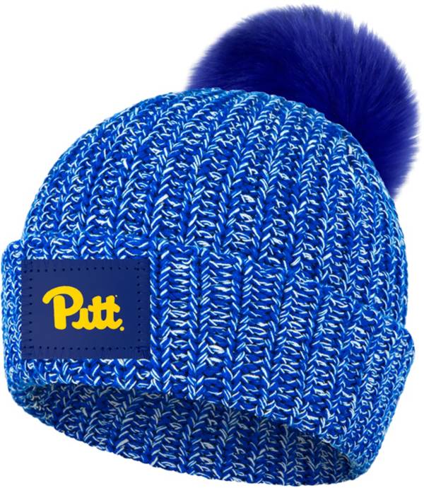 Love Your Melon Pitt Panthers Blue Speckled Pom Knit Beanie product image