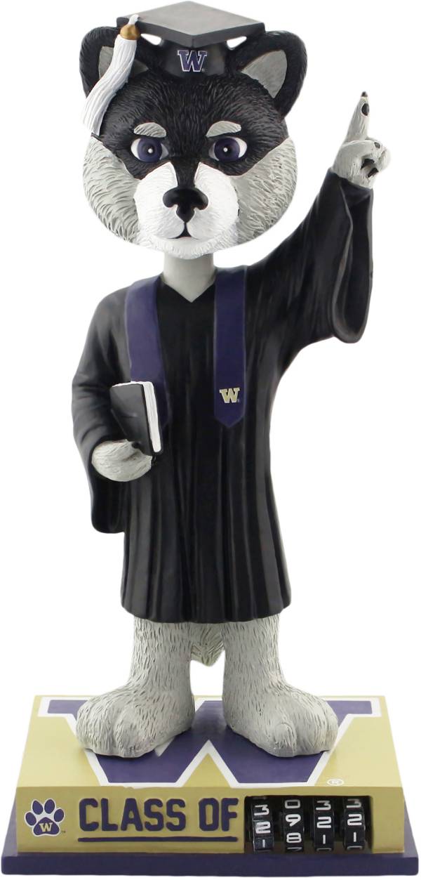 FOCO Washington Huskies Graduation Mascot Bobblehead product image