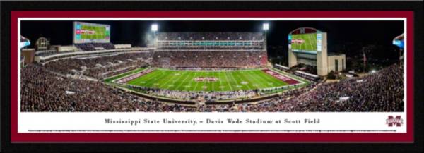 Blakeway Panoramas Mississippi State Bulldogs Select Framed Picture product image