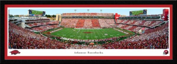 Blakeway Panoramas Arkansas Razorbacks Select Framed Picture product image