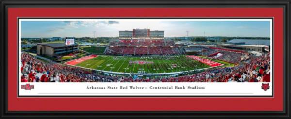 Blakeway Panoramas Arkansas State Red Wolves Deluxe Framed Picture product image