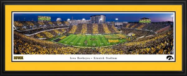 Blakeway Panoramas Iowa Hawkeyes Deluxe Framed Picture product image