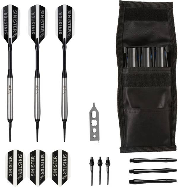 Viper Sinister Tungsten Soft Tip Darts with Casemaster product image