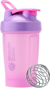 BlenderBottle Classic Shaker Bottle, 20 oz, Grey & Classic Shaker Bottle  Perfect for Protein Shakes and Pre Workout, Black, 20oz
