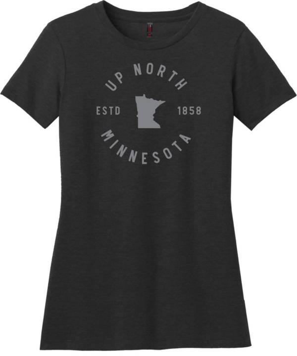 Up North Trading Company Women's Minnesota Circle T-Shirt product image