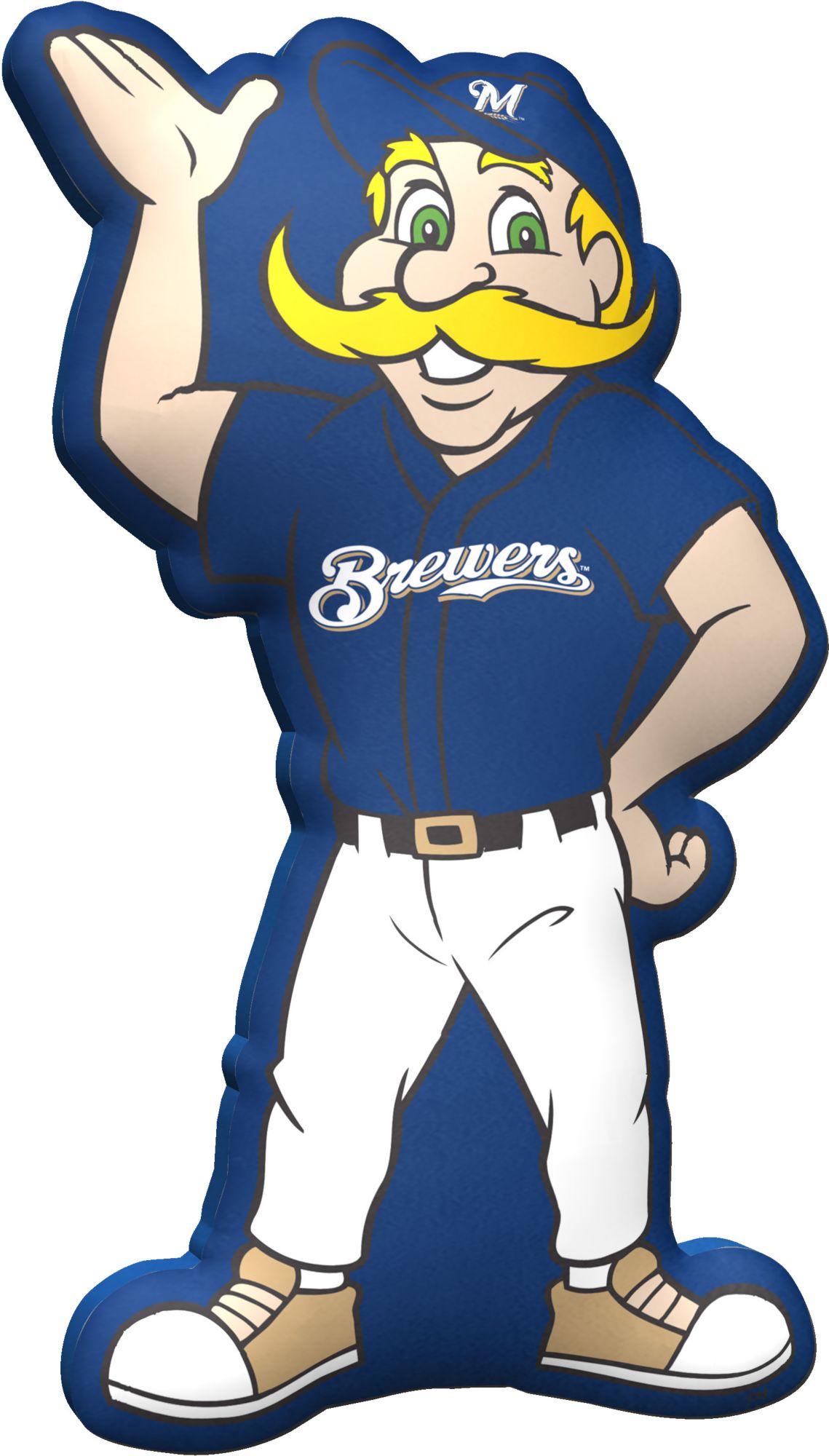 Pegasus Sports Milwaukee Brewers Mascot Pillow