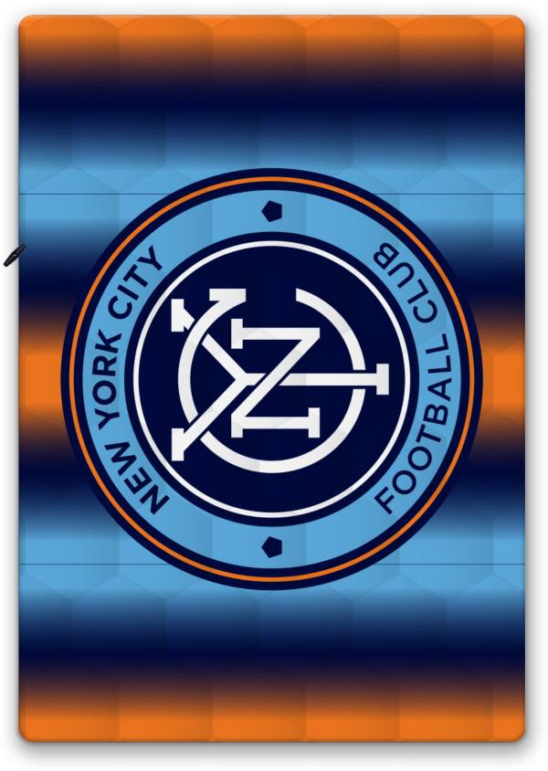 Pegasus Sports New York City FC Ombre Striped Blanket product image