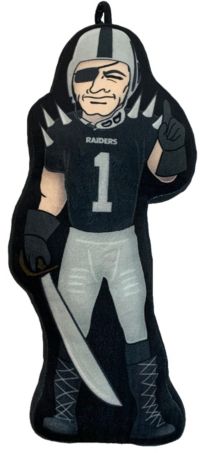 NFL Las Vegas Raiders Plushlete Mascot Pillow