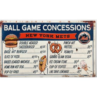 sorry, Open Road New York Mets Concessions Sign is currently out of stock