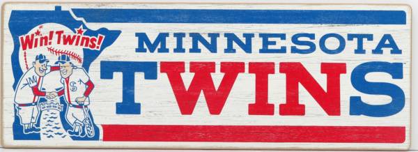 Open Road Minnesota Twins Traditions Wood Sign product image