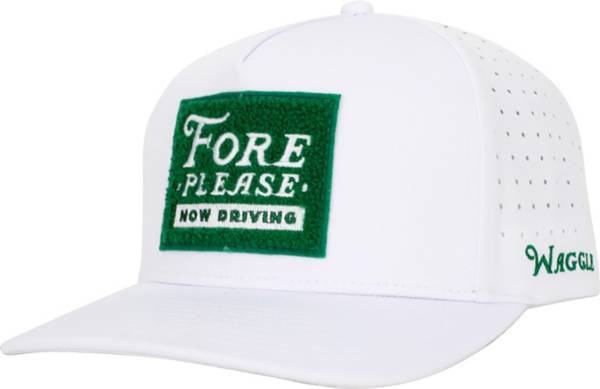 Waggle Golf | The Goat Hat, White