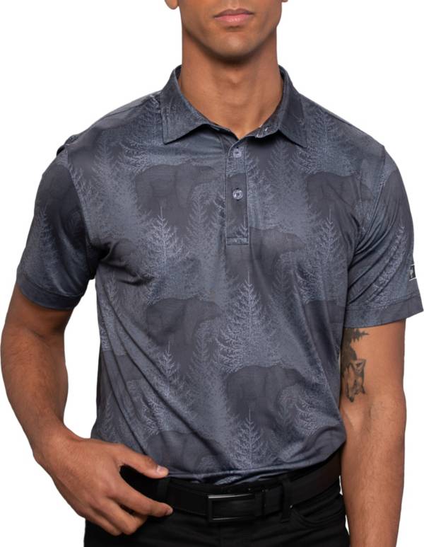 Waggle Men's Grizzly Golf Polo product image