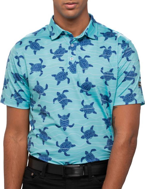 Waggle Men's Turtle Time Golf Polo product image
