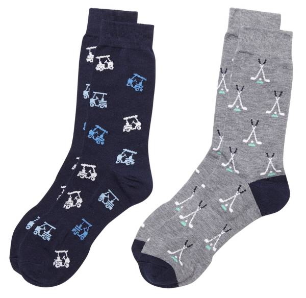 Walter Hagen Men's Novelty Golf Crew Socks 2 Pack Dick's Sporting Goods