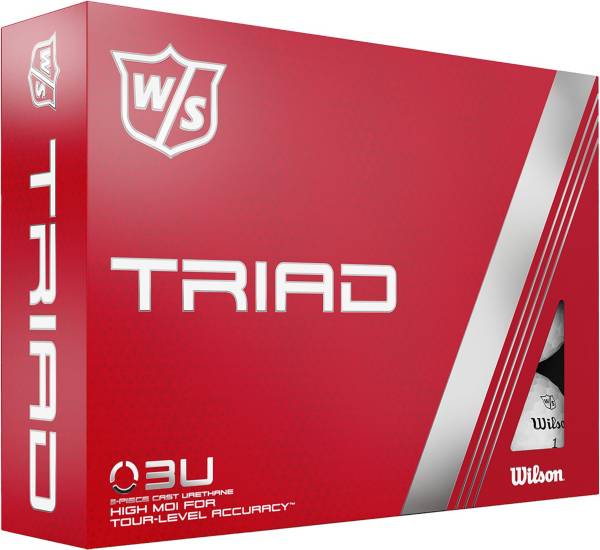 Wilson 2022 Triad Golf Balls Golf Galaxy