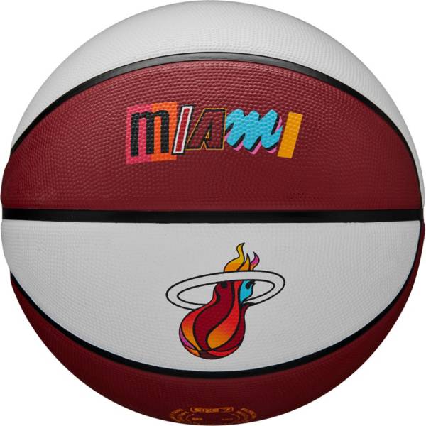 Wilson 2022-23 City Edition Miami Heat Full-Sized Basketball product image