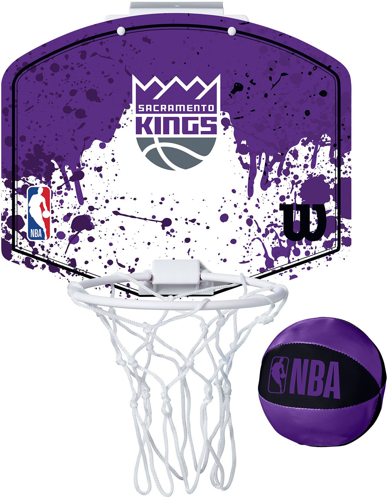 Wilson Sacramento Kings Mini Basketball Hoop Dick's Sporting Goods