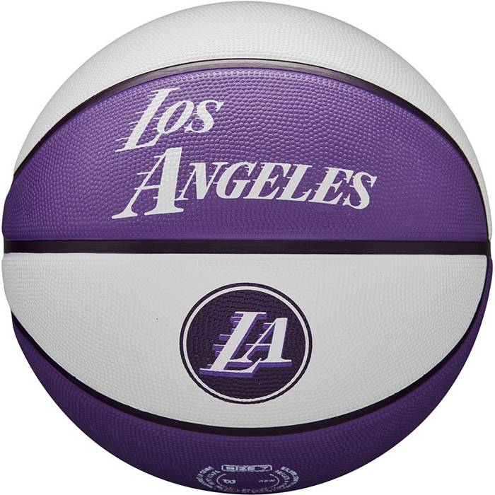 Los Angeles Lakers Wilson NBA City Edition Basketball - Size 7