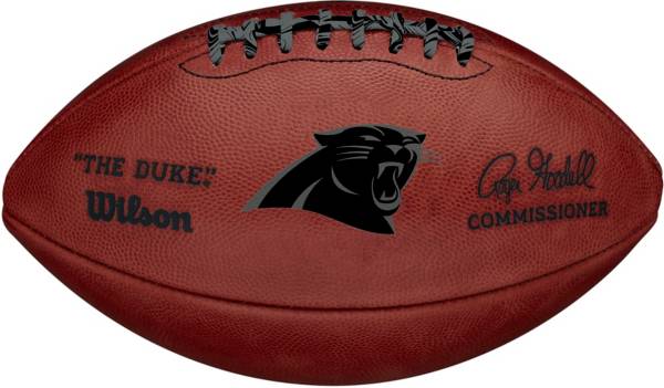 Wilson Carolina Panthers Metallic 'The Duke' 11'' Football product image
