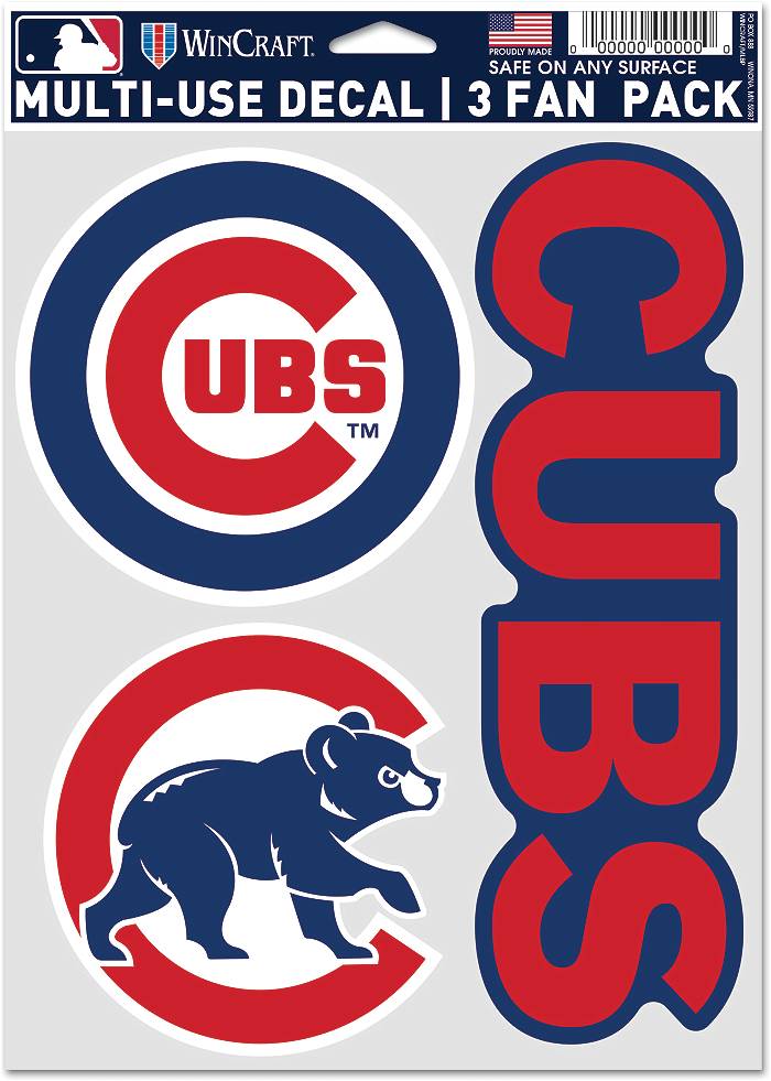 Chicago Cubs World Series Champions 2016 Decal / Sticker Die cut