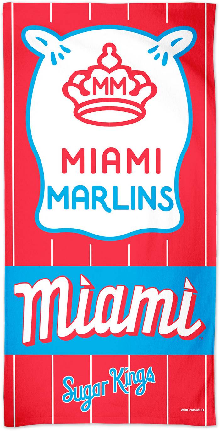 WinCraft Miami Marlins 2022 City Connect Beach Towel