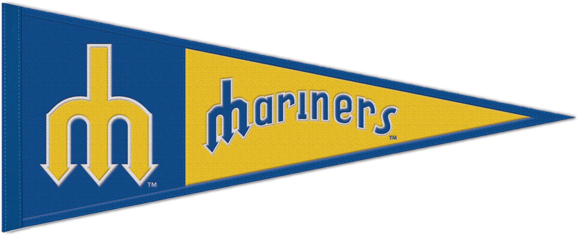 Wincraft Seattle Mariners Yellow Wool Pennant