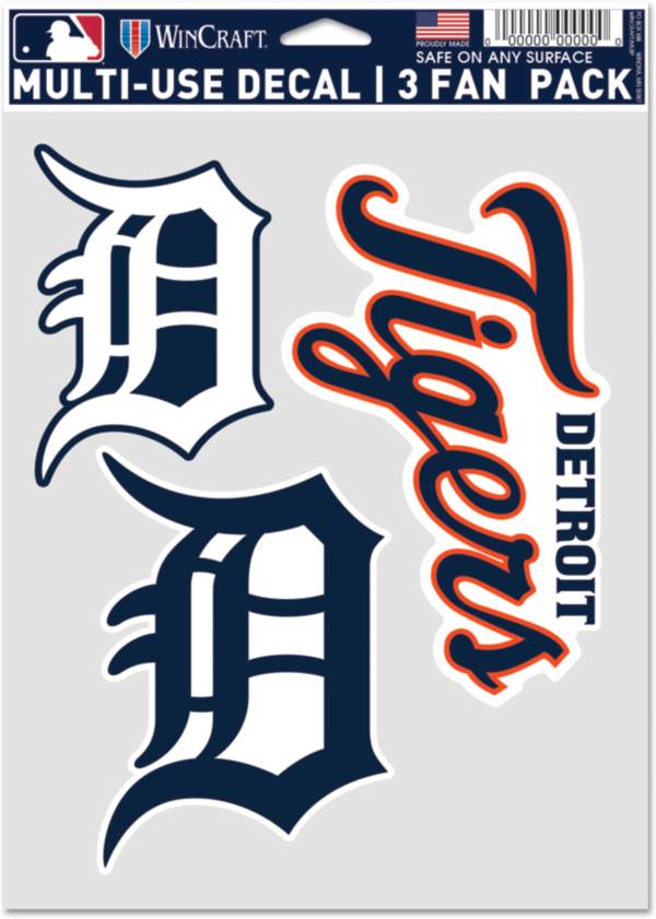 WinCraft Detroit Tigers 3-Pack Decal product image