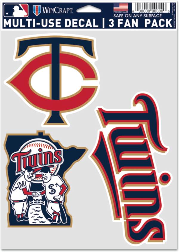 WinCraft Minnesota Twins 3-Pack Decal product image