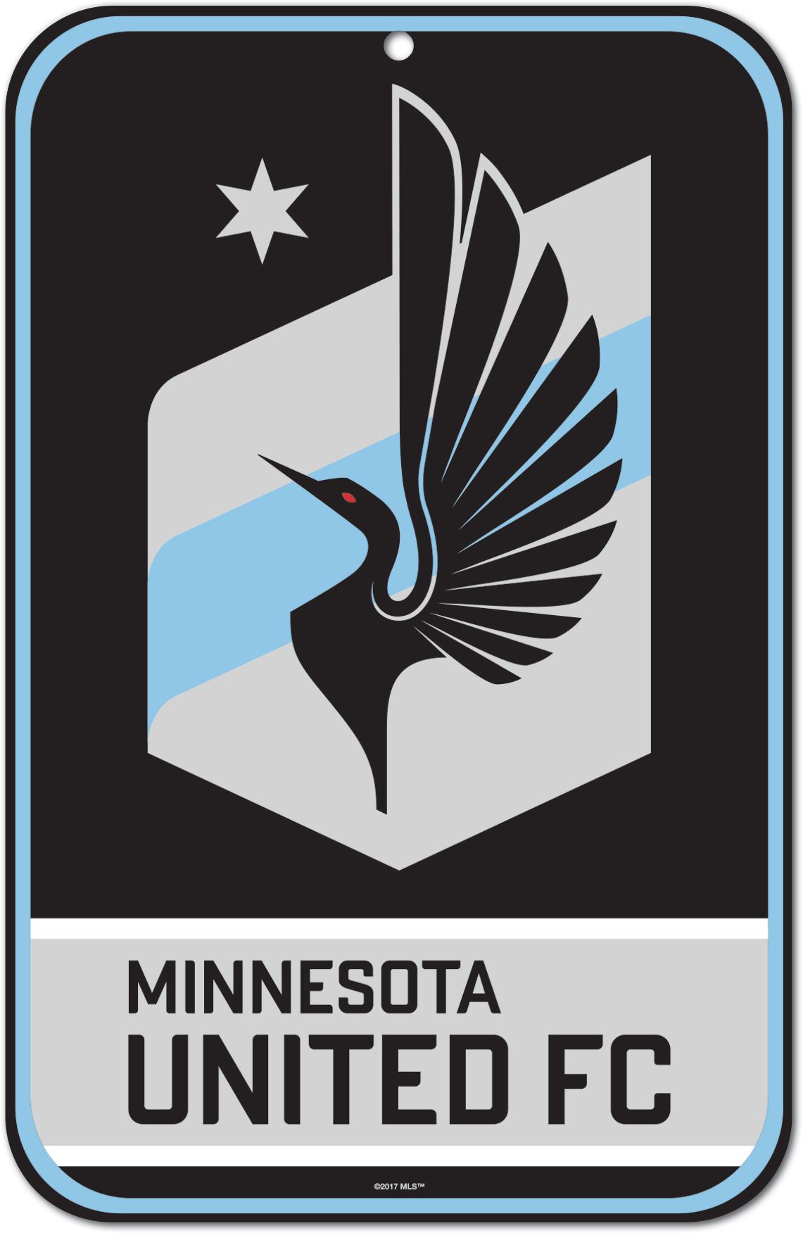 Minnesota United FC Gartenfahne – Doppelseitig, 30,5x45,7 Cm, Aus Polyester, Offiziell Lizenziert
