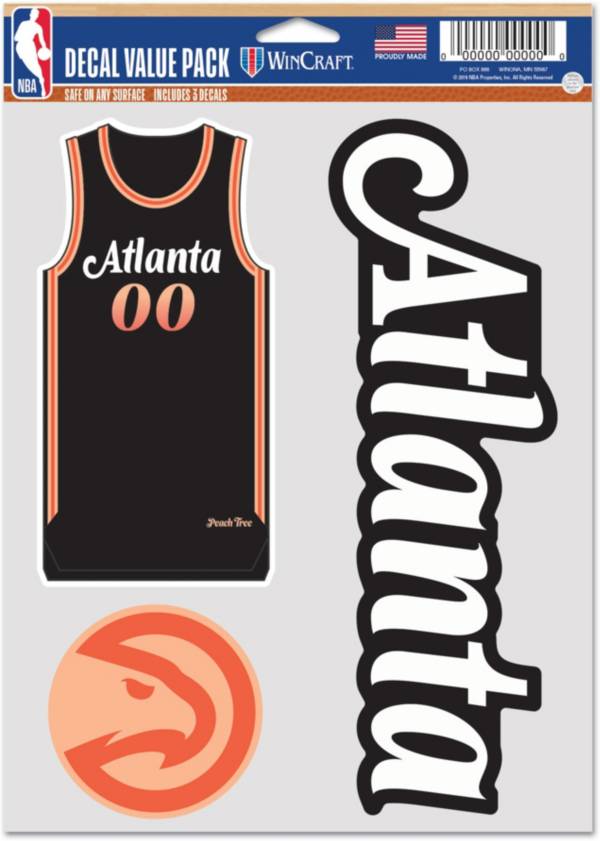 WinCraft 2022-23 City Edition Atlanta Hawks Decal product image