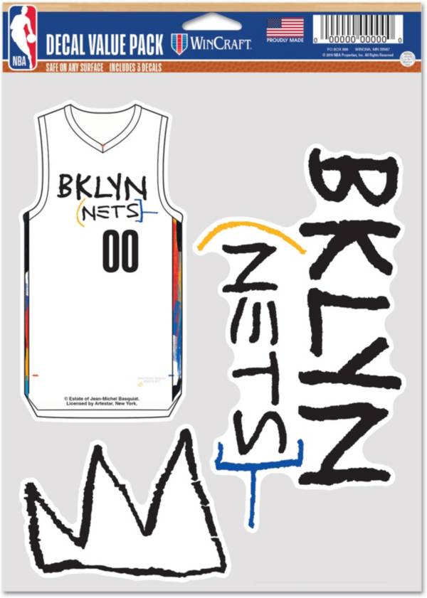 WinCraft 2022-23 City Edition Brooklyn Nets Decal product image