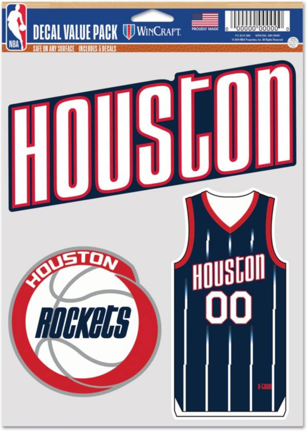 WinCraft 2022-23 City Edition Houston Rockets Decal product image