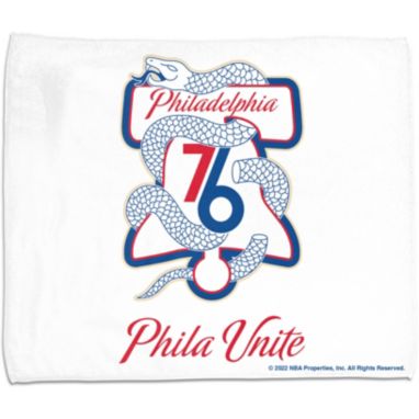sorry, WinCraft Philadelphia 76ers "Phila Unite" 2022 NBA Playoffs Rally Towel is currently out of stock