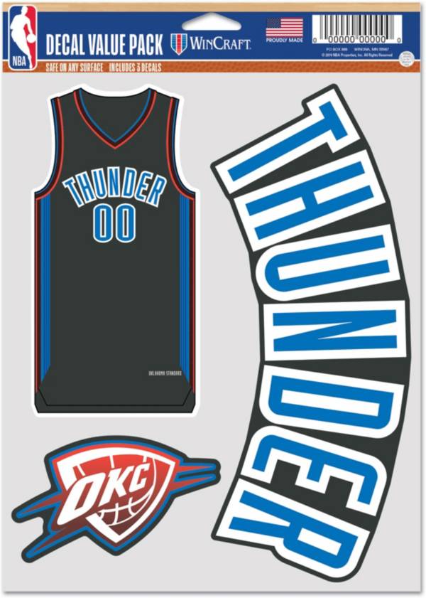 WinCraft 2022-23 City Edition Oklahoma City Thunder Decal product image
