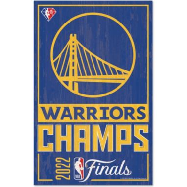 sorry, WinCraft 2022 NBA Champions Golden State Warriors 11'' x 17'' Wood Sign is currently out of stock